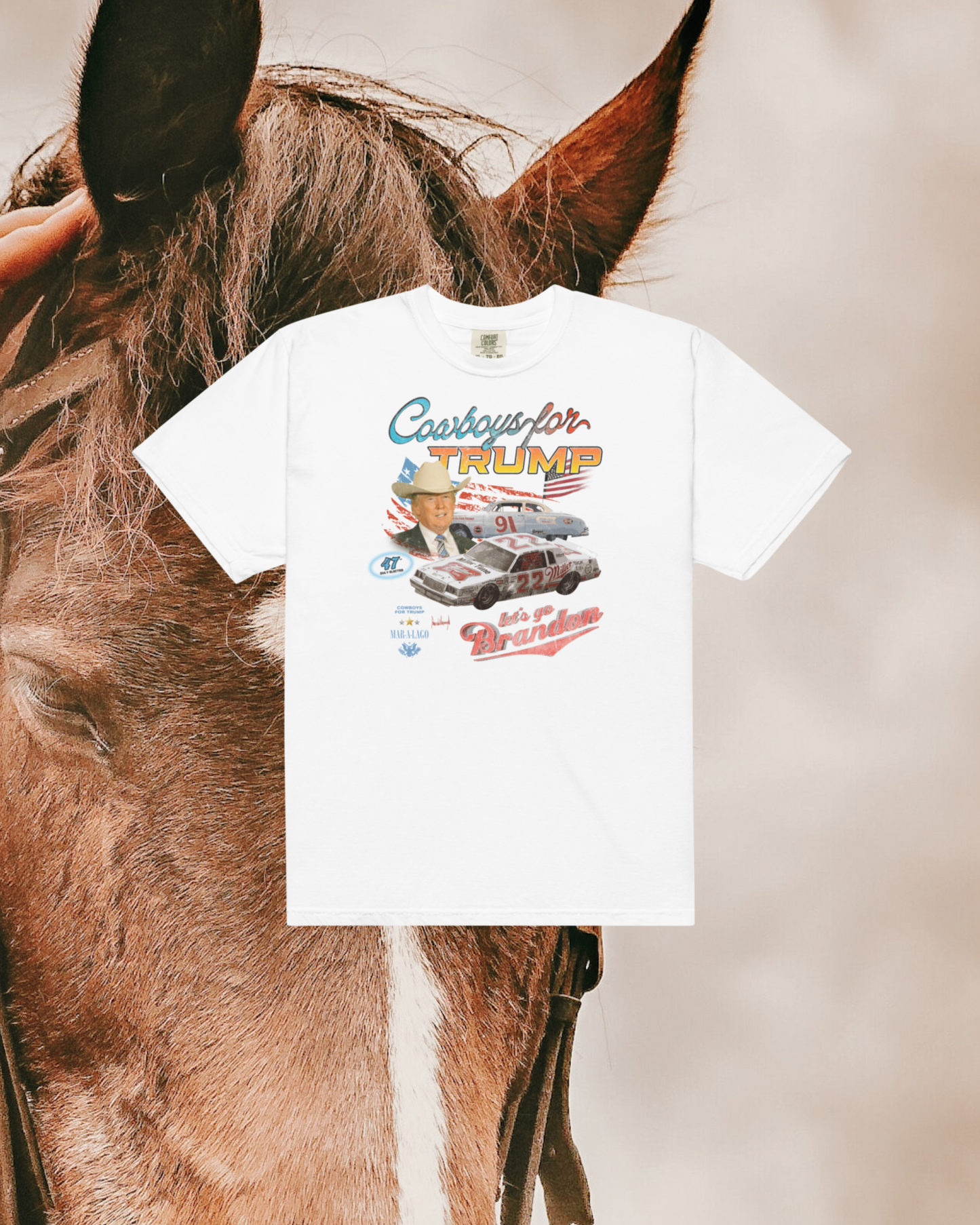 Cowboys for Trump Tee