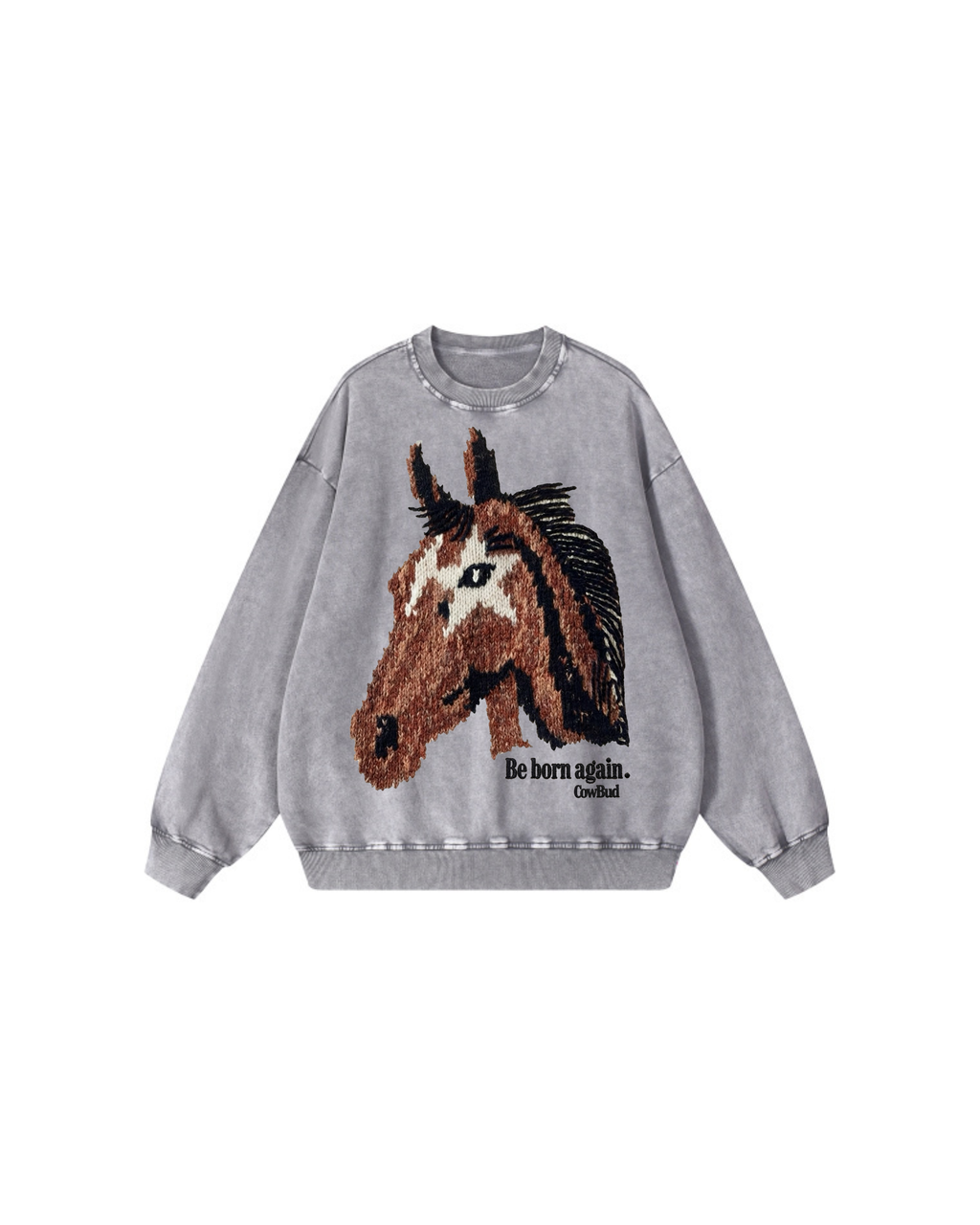 Born Again Crewneck (Grey)