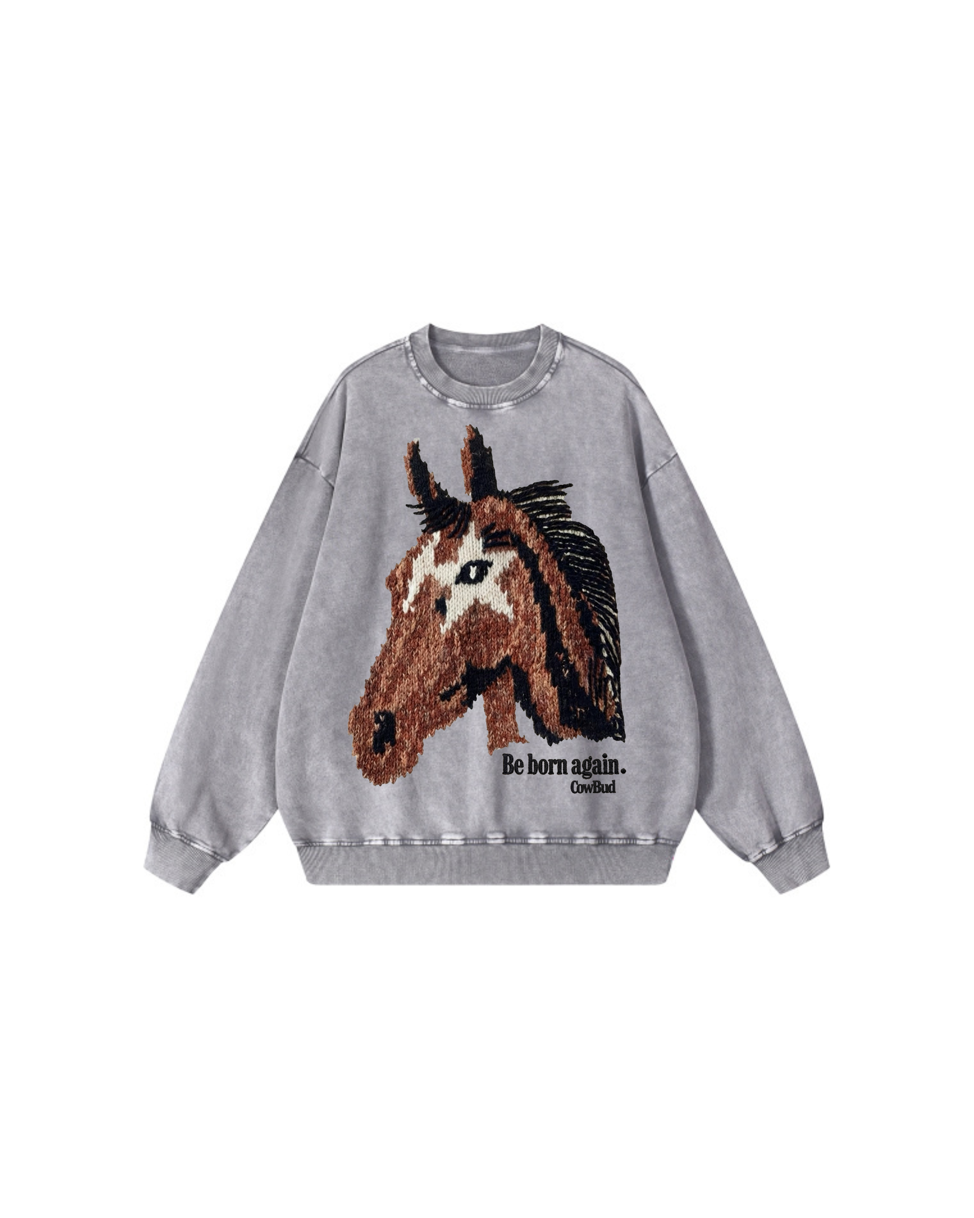 Born Again Crewneck (Grey)