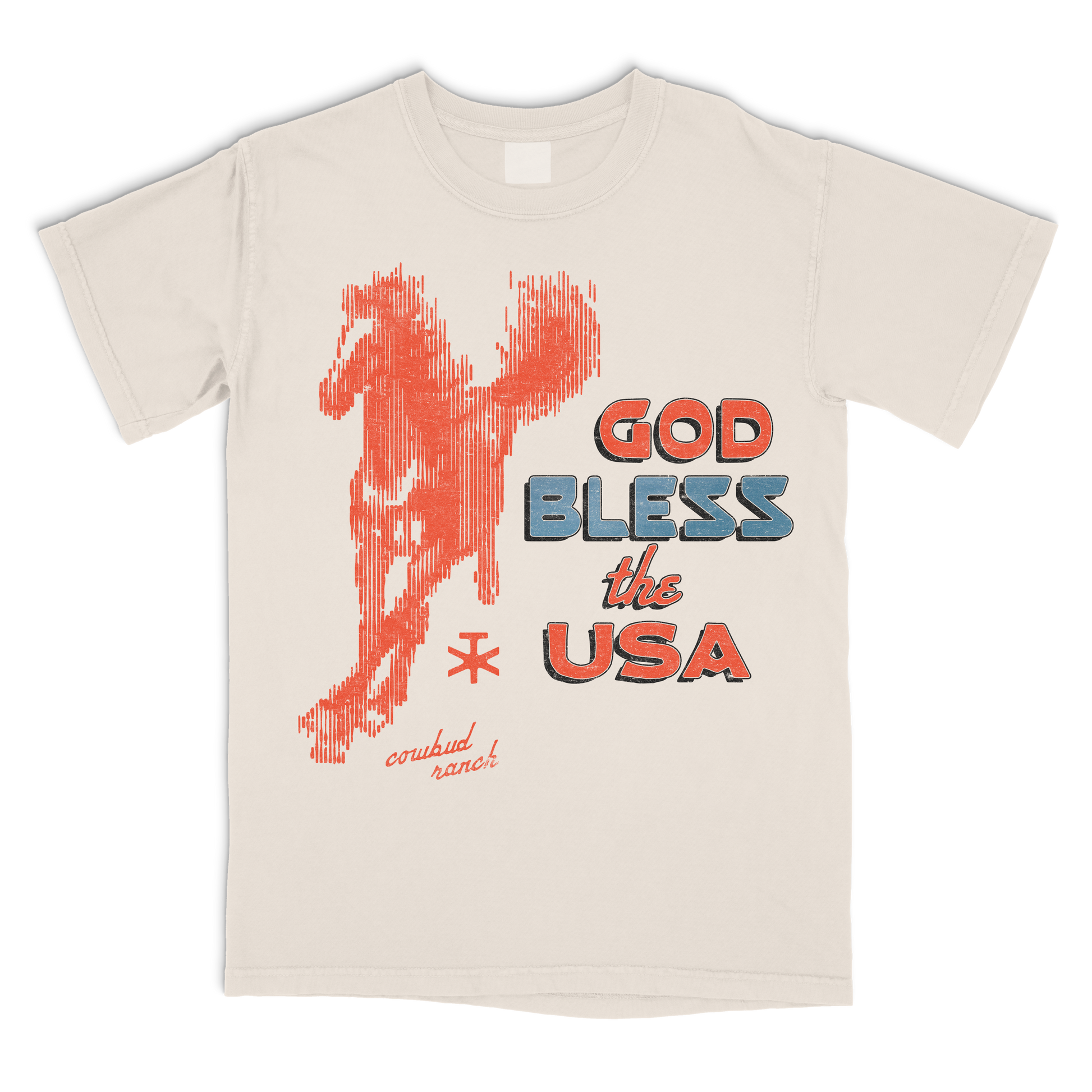 God Bless the USA Tee – COWBUD